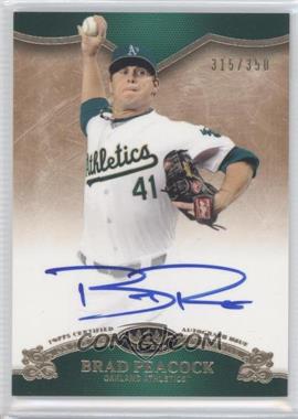 2012 Topps Tier One - On the Rise Autograph #OR-BP - Brad Peacock /350