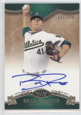 2012 Topps Tier One - On the Rise Autograph #OR-BP - Brad Peacock /350