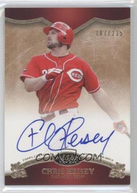 2012 Topps Tier One - On the Rise Autograph #OR-CHE - Chris Heisey /235