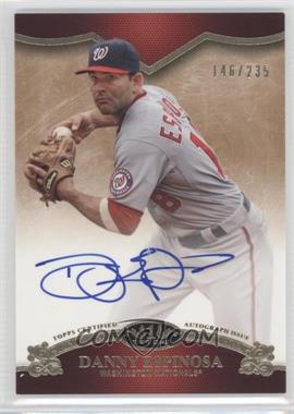 2012 Topps Tier One - On the Rise Autograph #OR-DE - Danny Espinosa /235