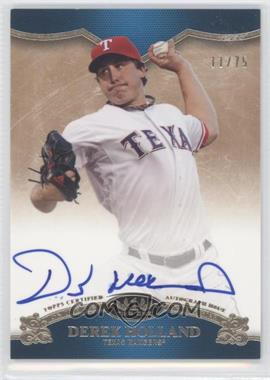 2012 Topps Tier One - On the Rise Autograph #OR-DH - Derek Holland /75