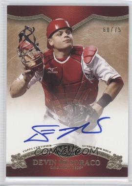 2012 Topps Tier One - On the Rise Autograph #OR-DME - Devin Mesoraco /75
