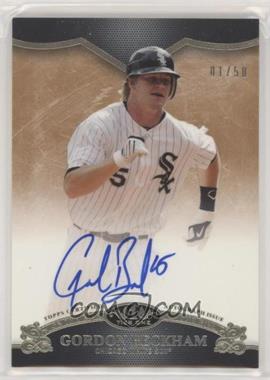 2012 Topps Tier One - On the Rise Autograph #OR-GB - Gordon Beckham /50