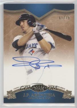 2012 Topps Tier One - On the Rise Autograph #OR-JA - J.P. Arencibia /75