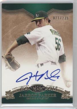 2012 Topps Tier One - On the Rise Autograph #OR-JP - Jarrod Parker /235