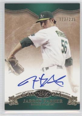 2012 Topps Tier One - On the Rise Autograph #OR-JP - Jarrod Parker /235