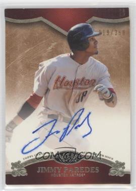 2012 Topps Tier One - On the Rise Autograph #OR-JPR - Jimmy Paredes /350