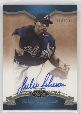 2012 Topps Tier One - On the Rise Autograph #OR-JTE - Julio Teheran /235