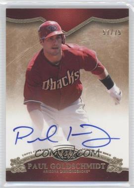 2012 Topps Tier One - On the Rise Autograph #OR-PG - Paul Goldschmidt /75