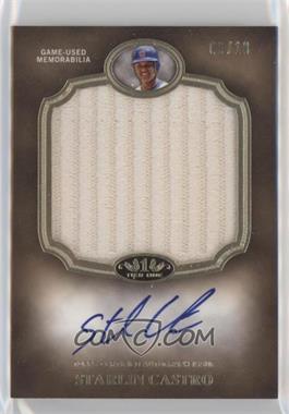 2012 Topps Tier One - Prodigious Patches - Autographs #PPAR-SC - Starlin Castro /10