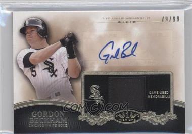 2012 Topps Tier One - Top Shelf Autographed Relics #TSAR-GB - Gordon Beckham /99