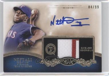 2012 Topps Tier One - Top Shelf Autographed Relics #TSAR-NF - Neftali Feliz /99