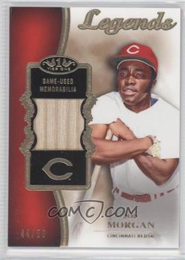 2012 Topps Tier One - Top Shelf Legends Relics #TSL-JM - Joe Morgan /50