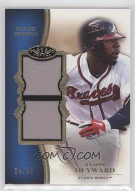 2012 Topps Tier One - Top Shelf Relics - Dual #TSDR-JH - Jason Heyward /50