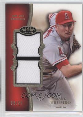 2012 Topps Tier One - Top Shelf Relics - Dual #TSDR-MT - Mark Trumbo /50