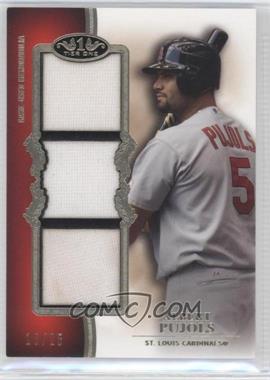 2012 Topps Tier One - Top Shelf Relics - Triple #TSTR-AP - Albert Pujols /25