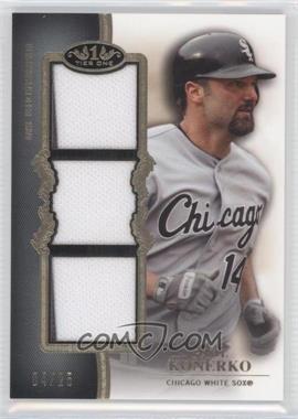 2012 Topps Tier One - Top Shelf Relics - Triple #TSTR-PK - Paul Konerko /25