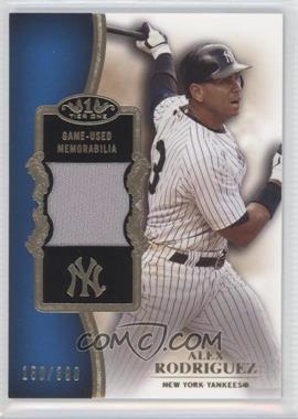 2012 Topps Tier One - Top Shelf Relics #TSR-AR - Alex Rodriguez /399