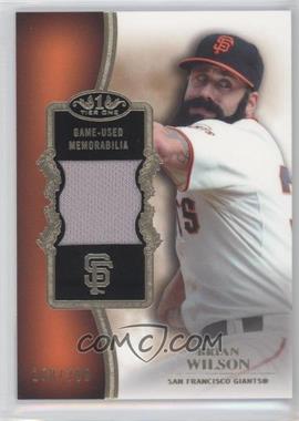 2012 Topps Tier One - Top Shelf Relics #TSR-BW - Brian Wilson /399