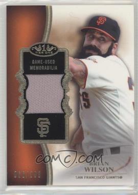 2012 Topps Tier One - Top Shelf Relics #TSR-BW - Brian Wilson /399