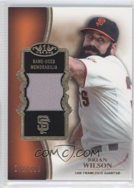 2012 Topps Tier One - Top Shelf Relics #TSR-BW - Brian Wilson /399