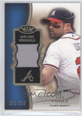 2012 Topps Tier One - Top Shelf Relics #TSR-DU - Dan Uggla /399