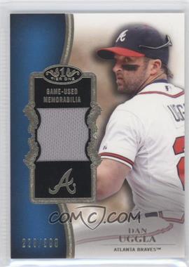 2012 Topps Tier One - Top Shelf Relics #TSR-DU - Dan Uggla /399