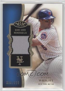 2012 Topps Tier One - Top Shelf Relics #TSR-DW - David Wright /399 [EX to NM]