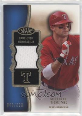 2012 Topps Tier One - Top Shelf Relics #TSR-MY - Michael Young /399