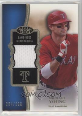 2012 Topps Tier One - Top Shelf Relics #TSR-MY - Michael Young /399