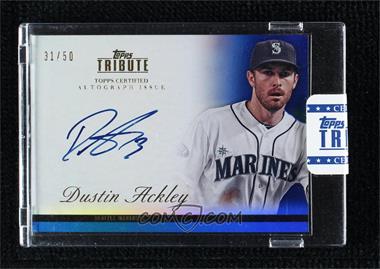 2012 Topps Tribute - Autographs - Blue #TA-DA1 - Dustin Ackley /50 [Uncirculated]