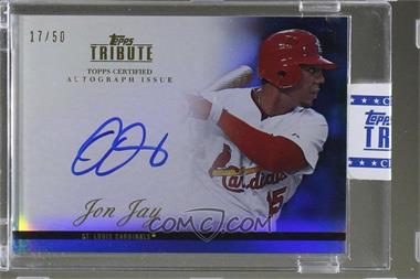 2012 Topps Tribute - Autographs - Blue #TA-JJ1 - Jon Jay /50 [Uncirculated]