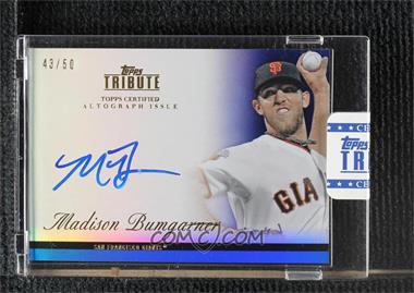 2012 Topps Tribute - Autographs - Blue #TA-MB2 - Madison Bumgarner /50 [Uncirculated]