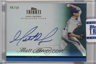 2012 Topps Tribute - Autographs - Blue #TA-MMO - Matt Moore /50 [Uncirculated]