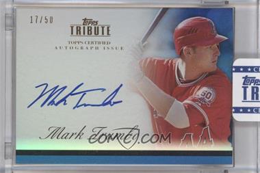 2012 Topps Tribute - Autographs - Blue #TA-MT3 - Mark Trumbo /50 [Uncirculated]