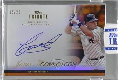 2012 Topps Tribute - Autographs - Orange #TA-JMO2 - Jesus Montero /25 [Uncirculated]