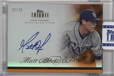 2012 Topps Tribute - Autographs - Orange #TA-MMO2 - Matt Moore /25 [Uncirculated]