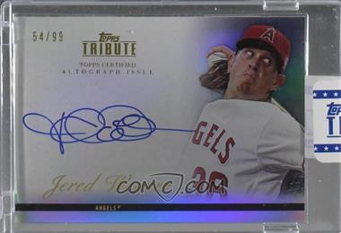 2012 Topps Tribute - Autographs #TA-JW2 - Jered Weaver /99 [Uncirculated]