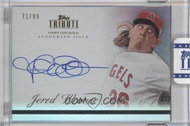 2012 Topps Tribute - Autographs #TA-JW2 - Jered Weaver /99 [Uncirculated]