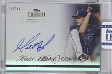 2012 Topps Tribute - Autographs #TA-MMO1 - Matt Moore /99 [Uncirculated]