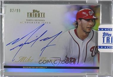 2012 Topps Tribute - Autographs #TA-MMS2 - Mike Morse /99 [Uncirculated]
