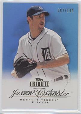 2012 Topps Tribute - [Base] - Blue #85 - Justin Verlander /199