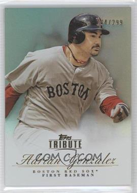 2012 Topps Tribute - [Base] - Bronze #24 - Adrian Gonzalez /299