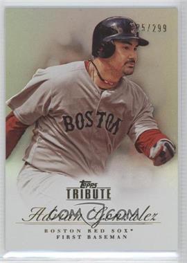 2012 Topps Tribute - [Base] - Bronze #24 - Adrian Gonzalez /299