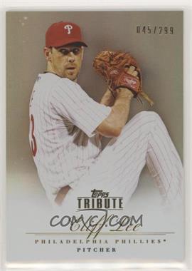 2012 Topps Tribute - [Base] - Bronze #44 - Cliff Lee /299