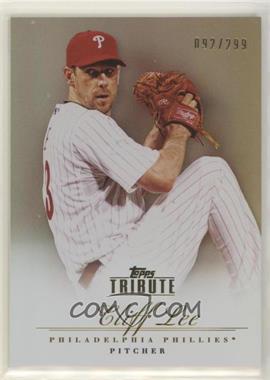 2012 Topps Tribute - [Base] - Bronze #44 - Cliff Lee /299