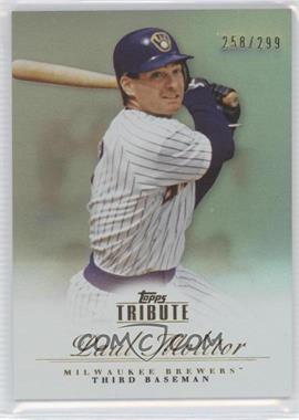 2012 Topps Tribute - [Base] - Bronze #55 - Paul Molitor /299