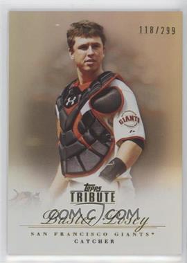 2012 Topps Tribute - [Base] - Bronze #61 - Buster Posey /299