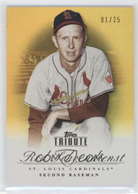 2012 Topps Tribute - [Base] - Gold #76 - Red Schoendienst /25