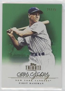 2012 Topps Tribute - [Base] - Green #22 - Lou Gehrig /75